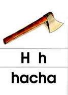 h - hacha